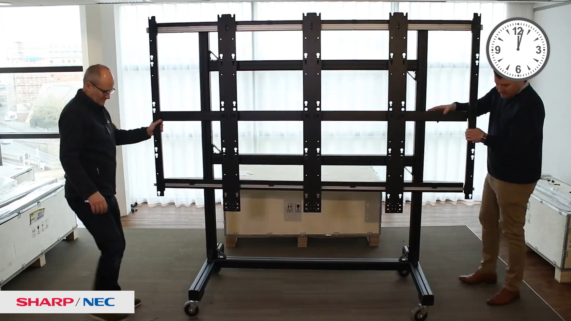 Sharp NEC Displays FA-FE dvLED Timelapse